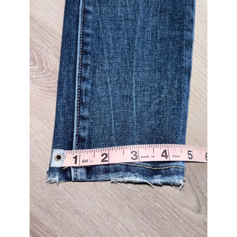 BKE Stella Low Rise Skinny Jeans Slim Fit Distressed Hem 2016 Y2K 90s - Picture 8 of 9